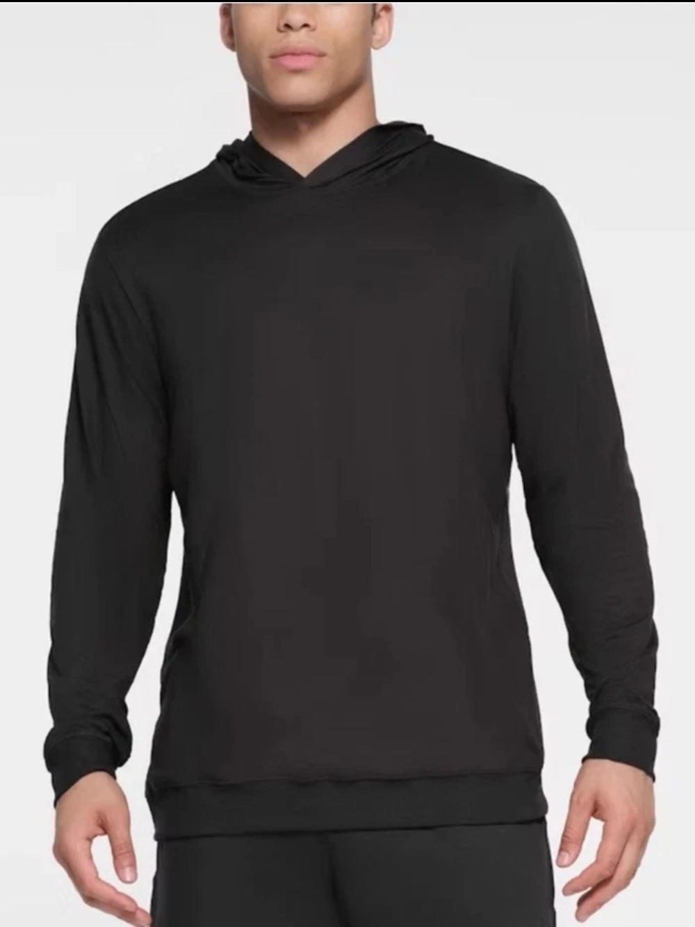 SKIMS Mens Onyx Outdoor Jersey Hoodie -size Small NWT